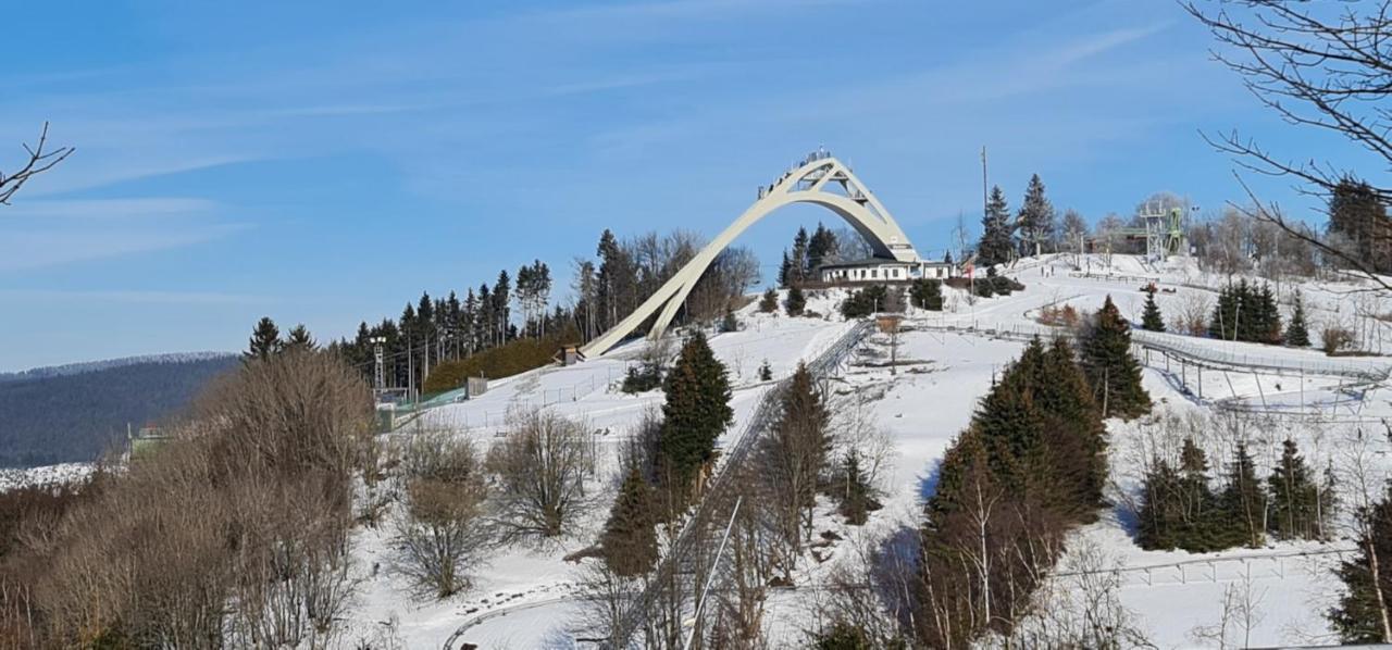 Pistenblume Apartment - Skipiste, Stadtzentrum Winterberg Kültér fotó