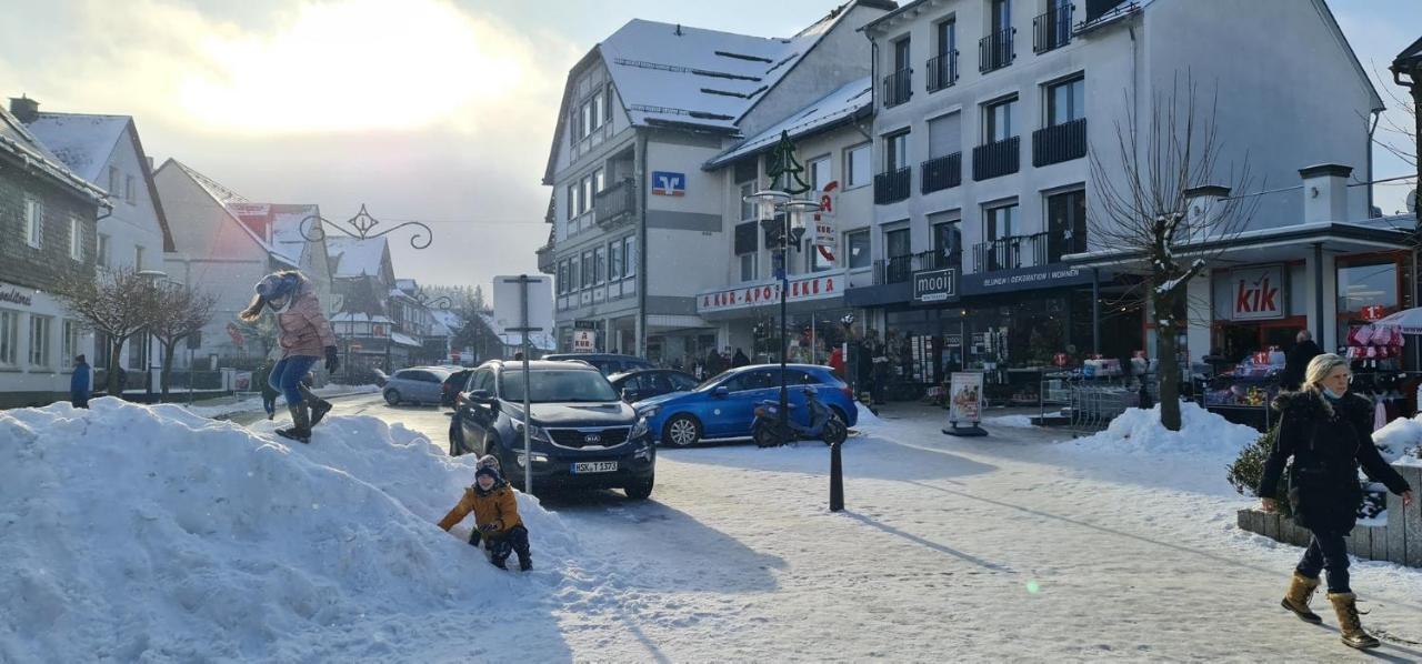 Pistenblume Apartment - Skipiste, Stadtzentrum Winterberg Kültér fotó